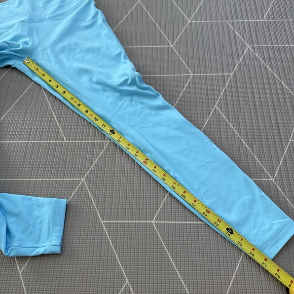 Lululemon Align High-Rise Pant 28" Size 10 Cyan Blue Double Lined LW5CTIS - Picture 9 of 9